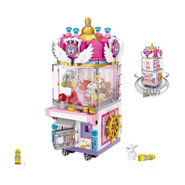 LOZ 1721 Amusement Park Claw Crane