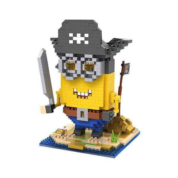 LOZ 9614 Despicable Me Pirate Minion