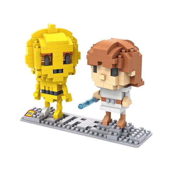 LOZ 9532 CP3O and Luke Skywalker