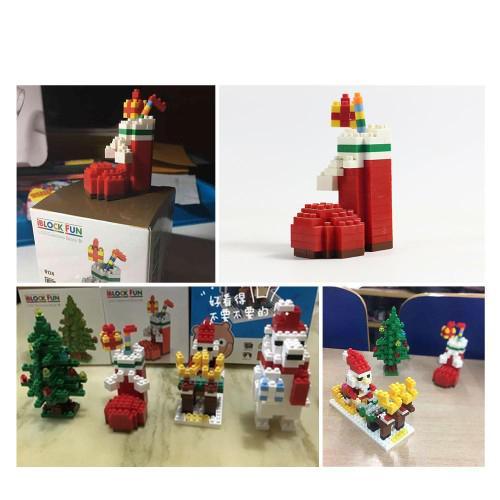 LOZ Christmas Red Boot LOZ Christmas Red Boot