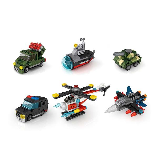 LOZ 79994 Cube Dudes Military Vehicles