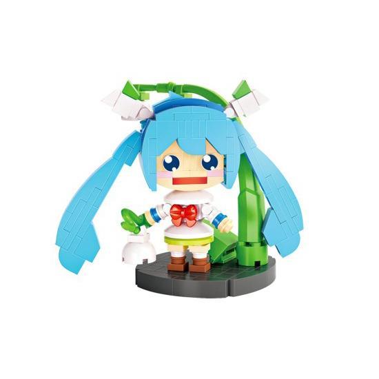LOZ 1413 Hatsune Miku with Plant