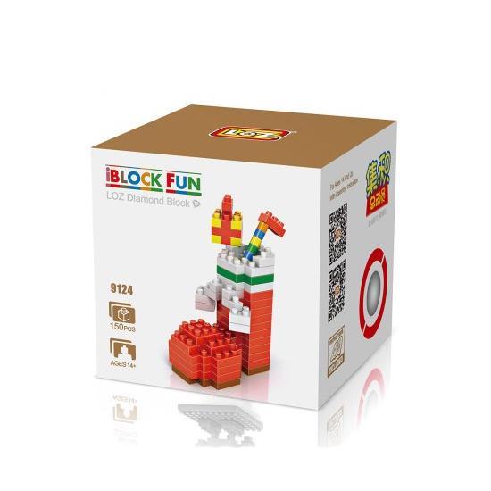 LOZ Christmas Red Boot LOZ Christmas Red Boot