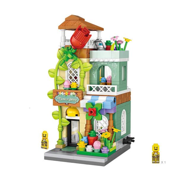 LOZ 1633 Flower Shop