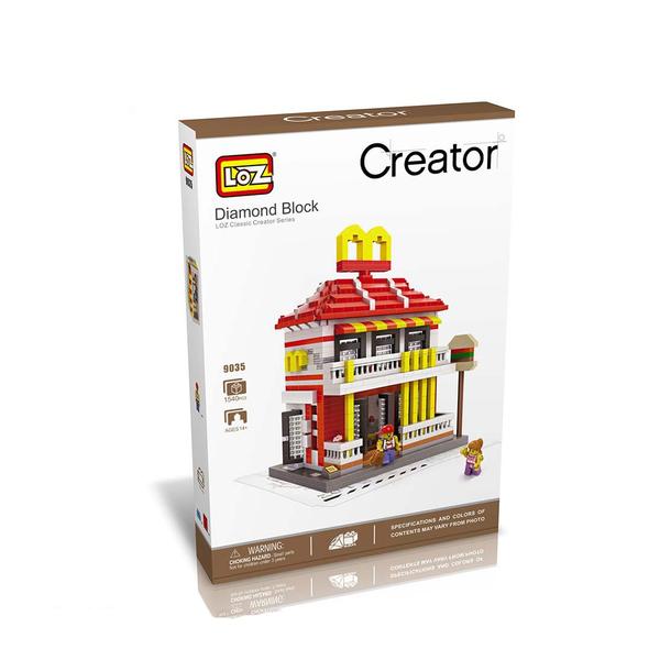 LOZ 9035 Large Mac Donald's Restaurant LOZ 9035 Large Mac Donald's Restaurant