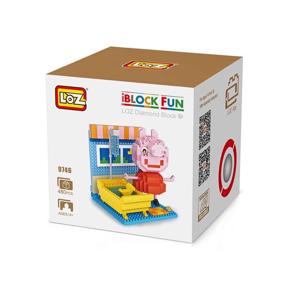 LOZ Peppa Pig Bathing LOZ Peppa Pig Bathing