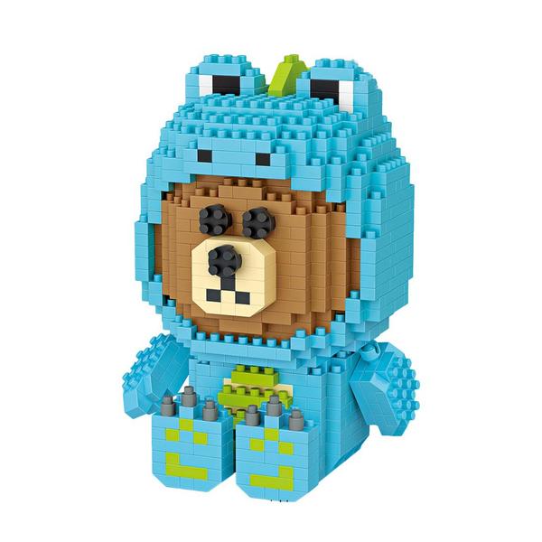 LOZ 9790 LINE Brown - Dragon