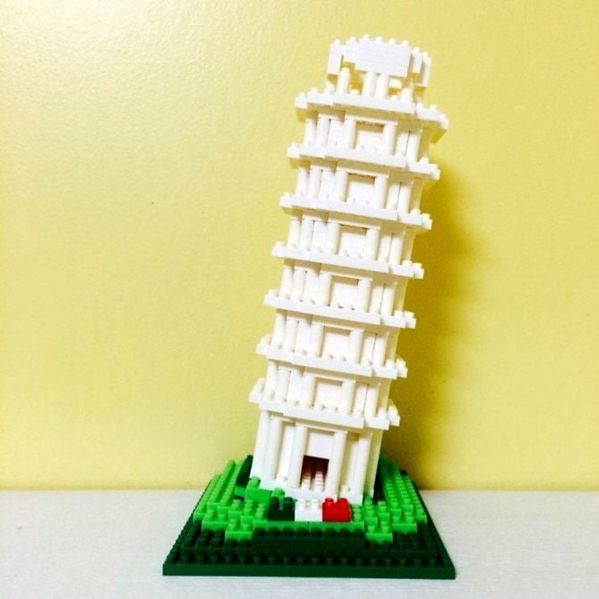 LOZ Diamond Blocks Model 9367 Leaning Tower of Pisa - 9