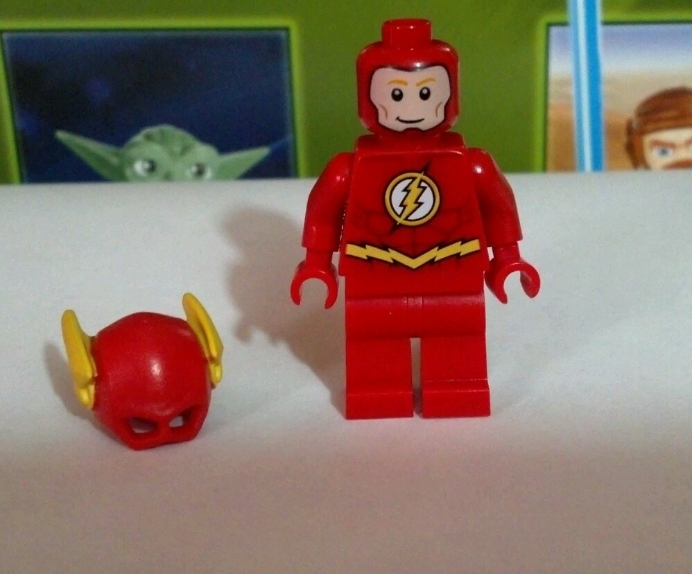 Lego Brickheads The Flash in reality