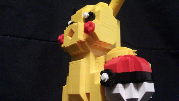 pikachu and pokeball