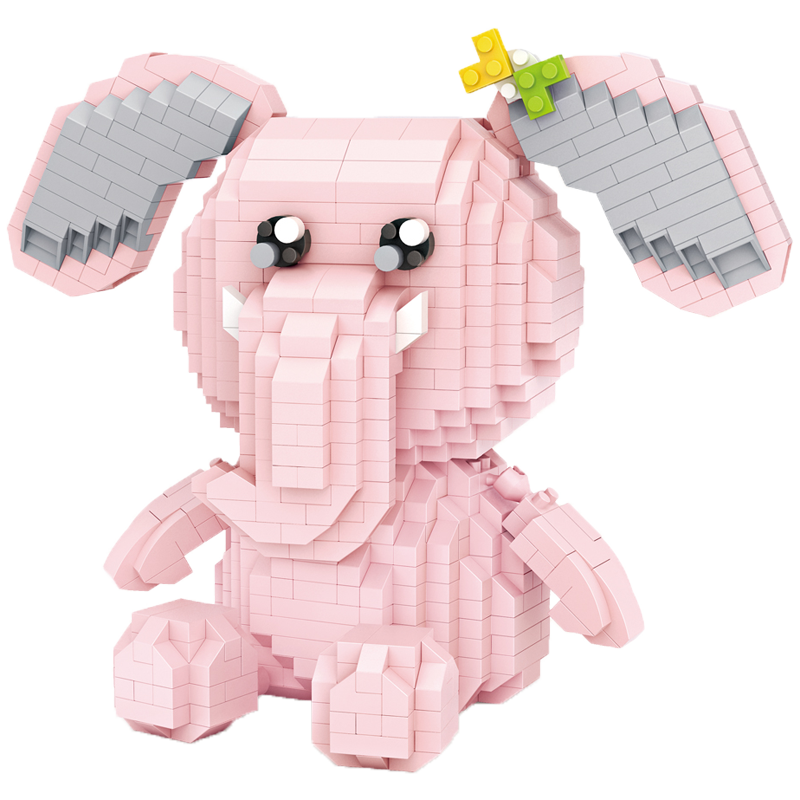 LOZ 9213-9226 Bee and Pink Elephant