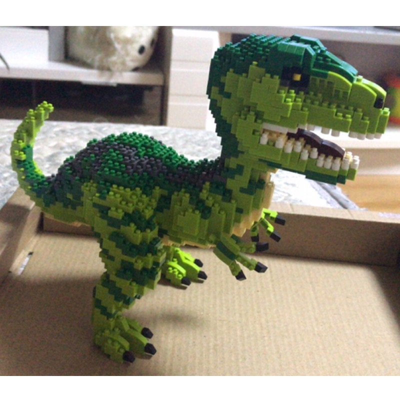 Balody 16089 Giant Green T-rex Dinosaur
