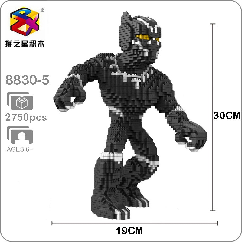 PZX 8830-5 Avengers Black Panther XL