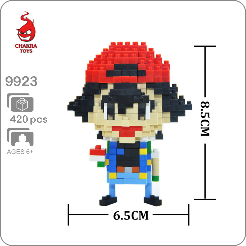 CHAKRA 9923 Mini Pokémon Ash Ketchum