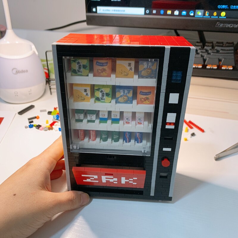 ZRK 7823 Pikachu Drinks Vending Machine - LOZ Blocks Official Store