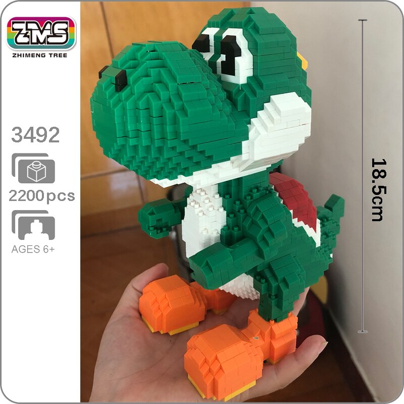ZMS 3492 Super Mario Yoshi - LOZ Blocks Official Store