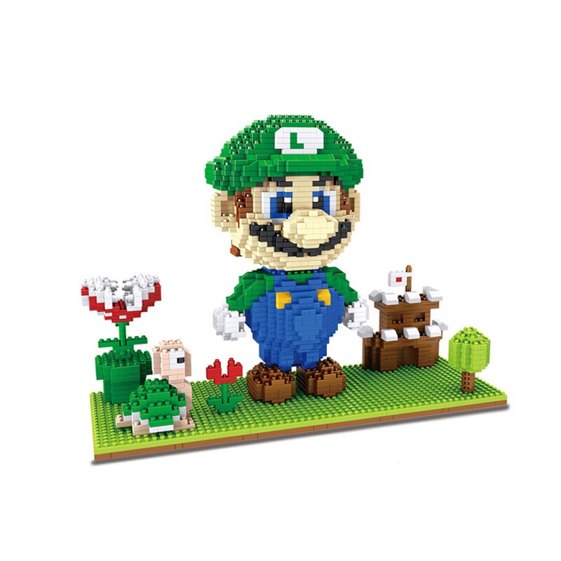 HC Magic 1031 Super Mario with Luigi Castle and Goomba