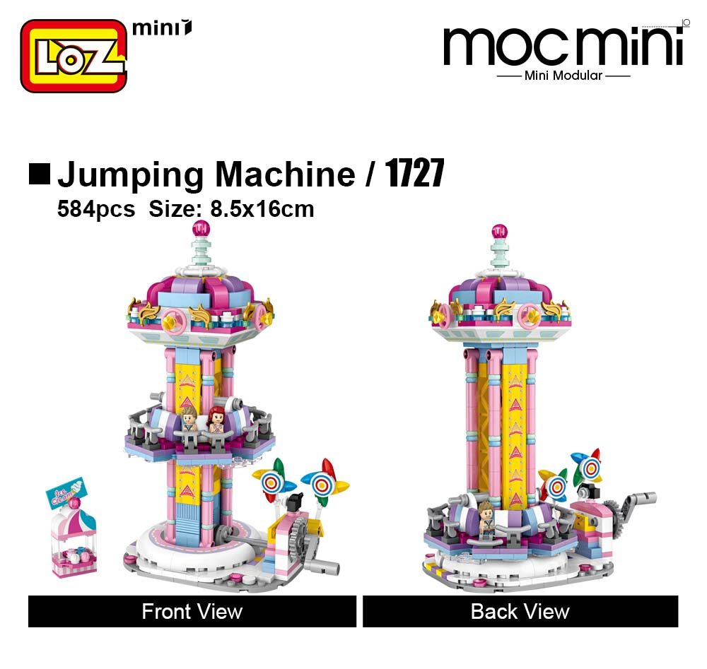 LOZ 1727 Jumping Machine