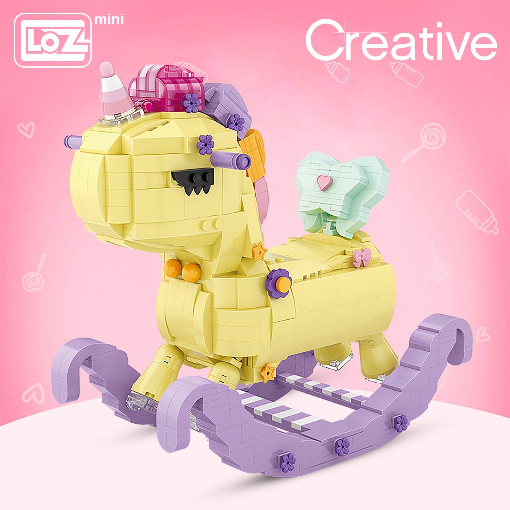 LOZ 1222 Rocking Horse