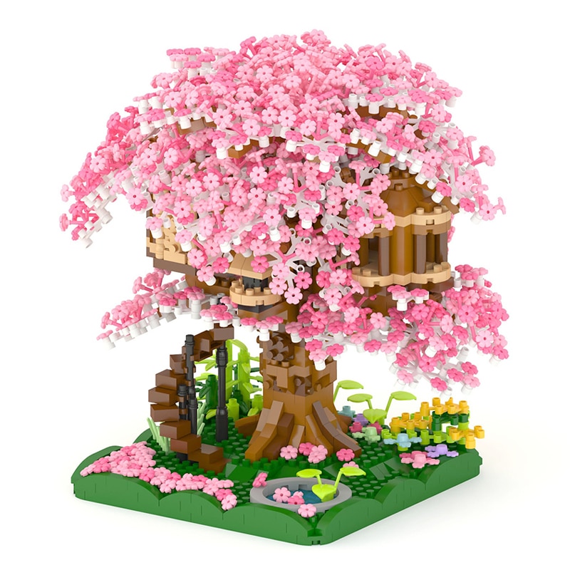PZX 605 Pink Sakura Tree House