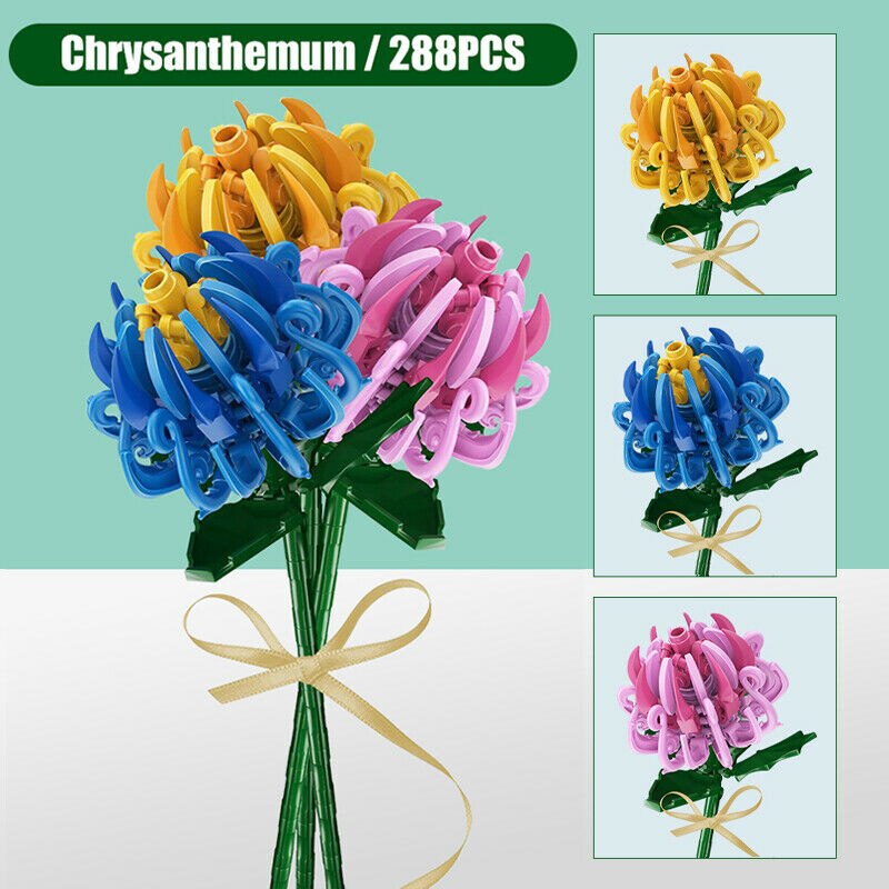 Sembo 601236 3 Pieces Bouquet Chrysanthe