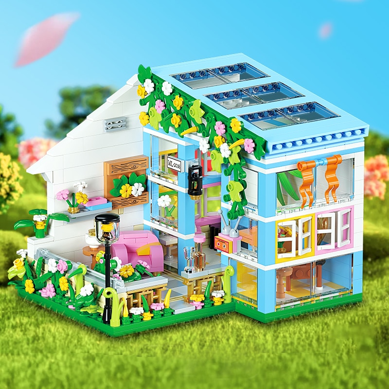 WLCX 2036 Fairytale Flower House - LOZ Blocks Official Store