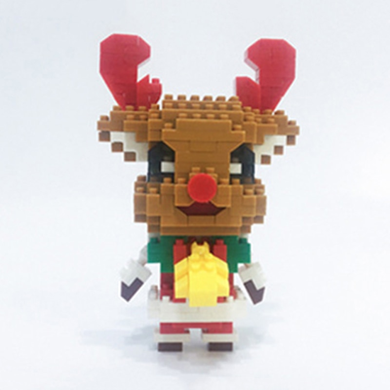 MCO JR01-02 Merry Christmas Santa Claus and Elk Deer