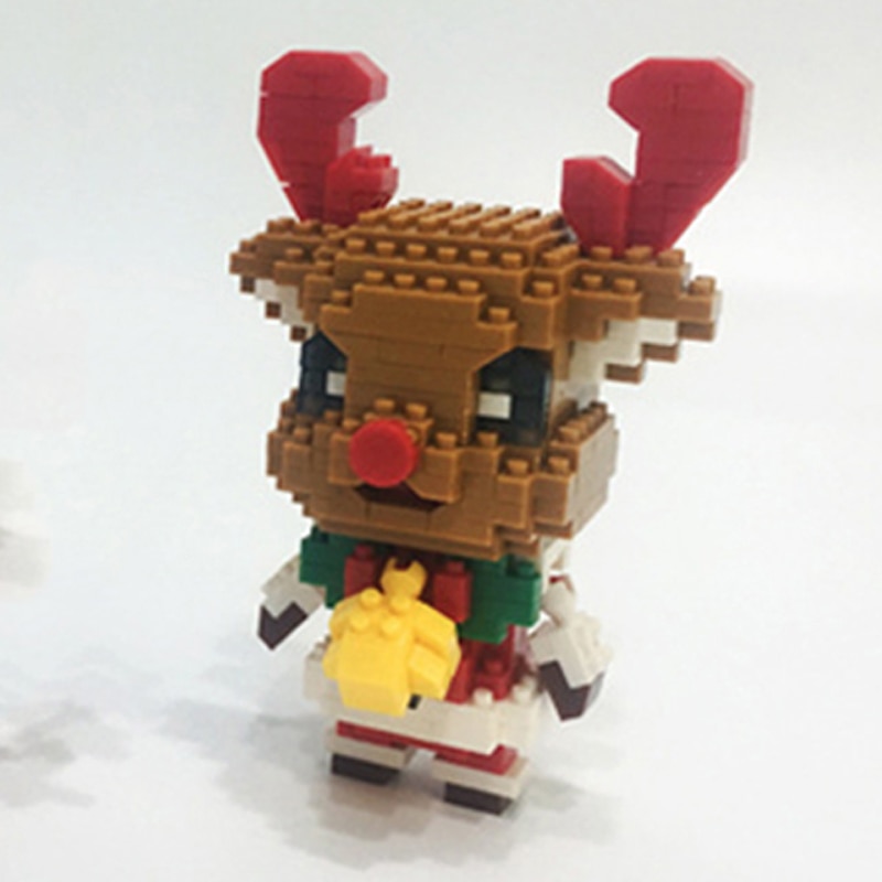 MCO JR01-02 Merry Christmas Santa Claus and Elk Deer