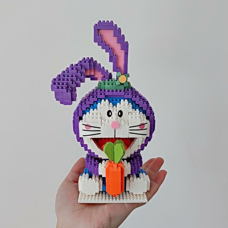 LP 210587 Doraemon in Rabbit Holding Carrot