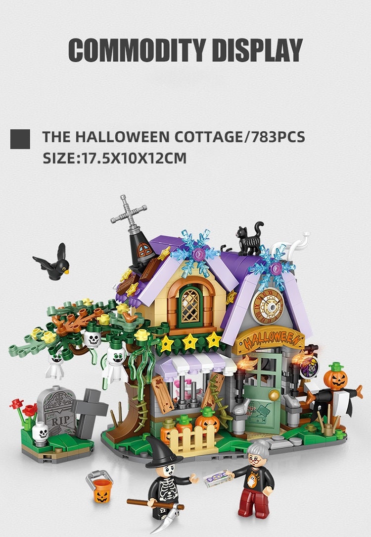 LOZ 1233 Halloween Haunted House