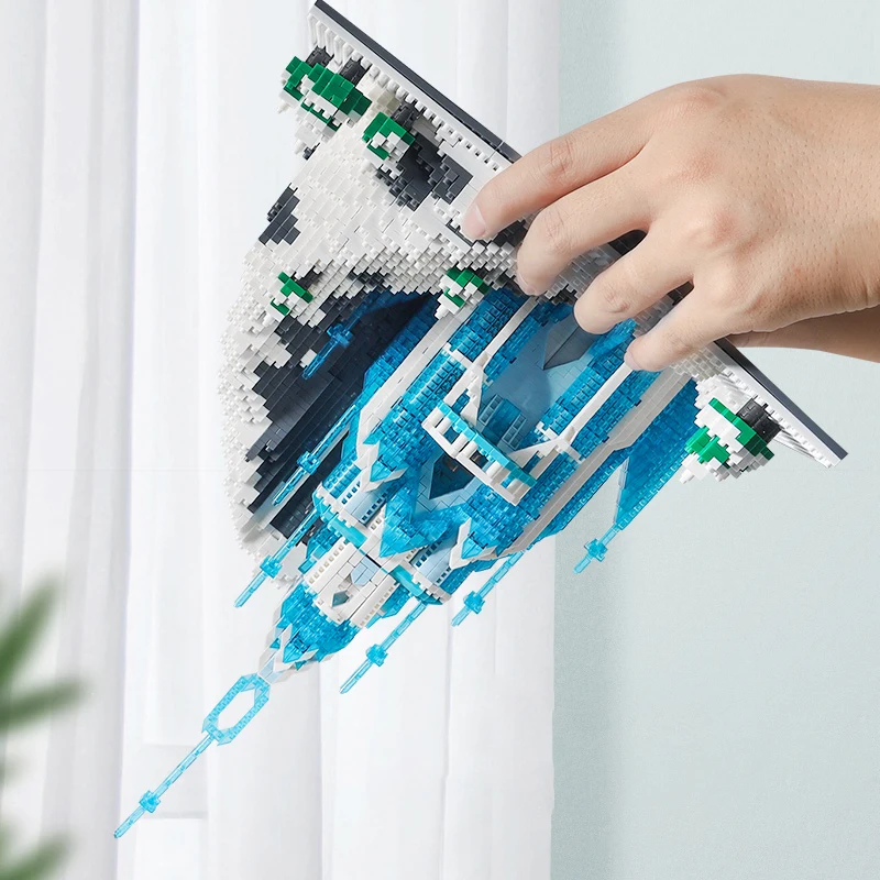 Gejia 6036 Snow Ice Castle Tower Palace Mountain LED Light Gejia 6036 Snow Ice Castle Tower Palace Mountain LED Light