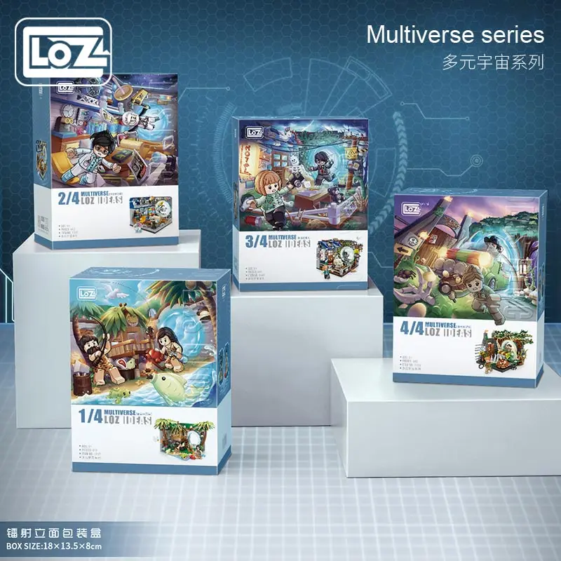 LOZ 1747-1750 Intelligent Multiverse Science Fiction Time and Space Administration Jurassic