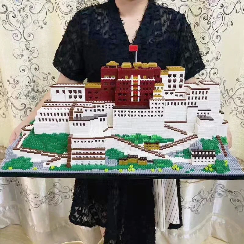 PZX 9922 World Architecture Lhasa Potala Palace Flag House