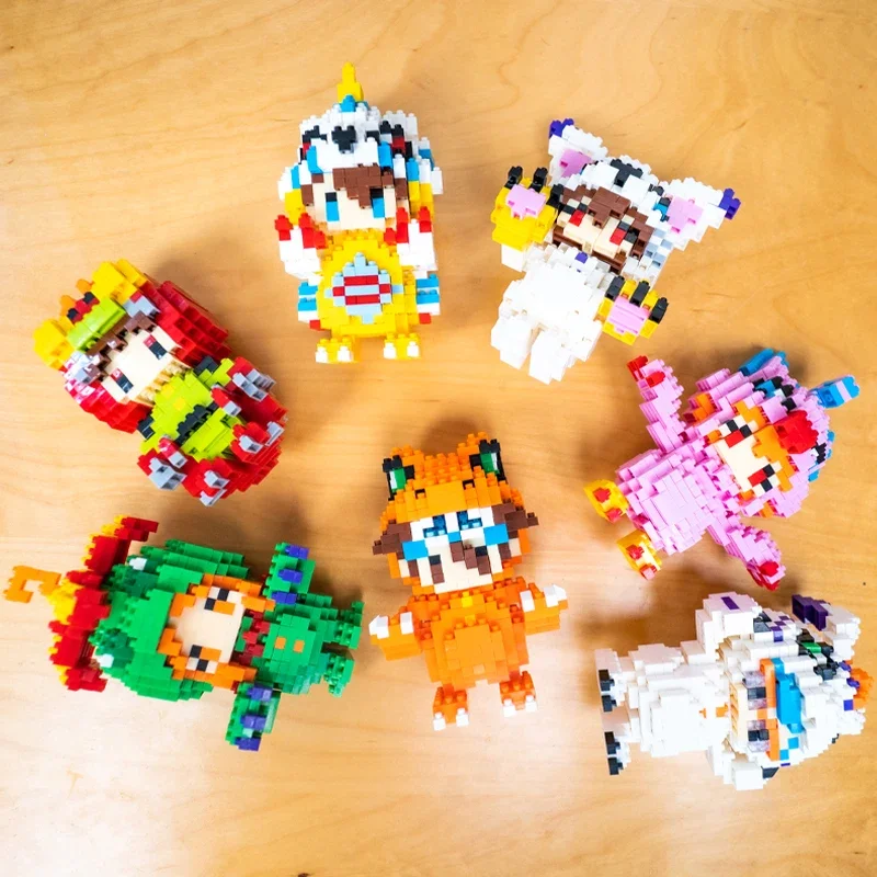 SC 8830 Digimon Agumon Gabumon Piyomon Patamon Tailmon Digital Monster Pet